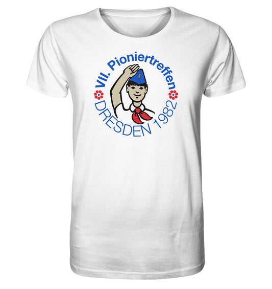 ORGANIC BIO SHIRT UNISEX • 7. PIONIERTREFFEN - DRESDEN 1982