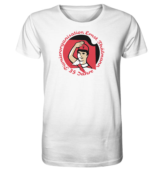 ORGANIC BIO SHIRT UNISEX • 35 JAHRE PIONIERORGANISATION ERNST THÄLMANN