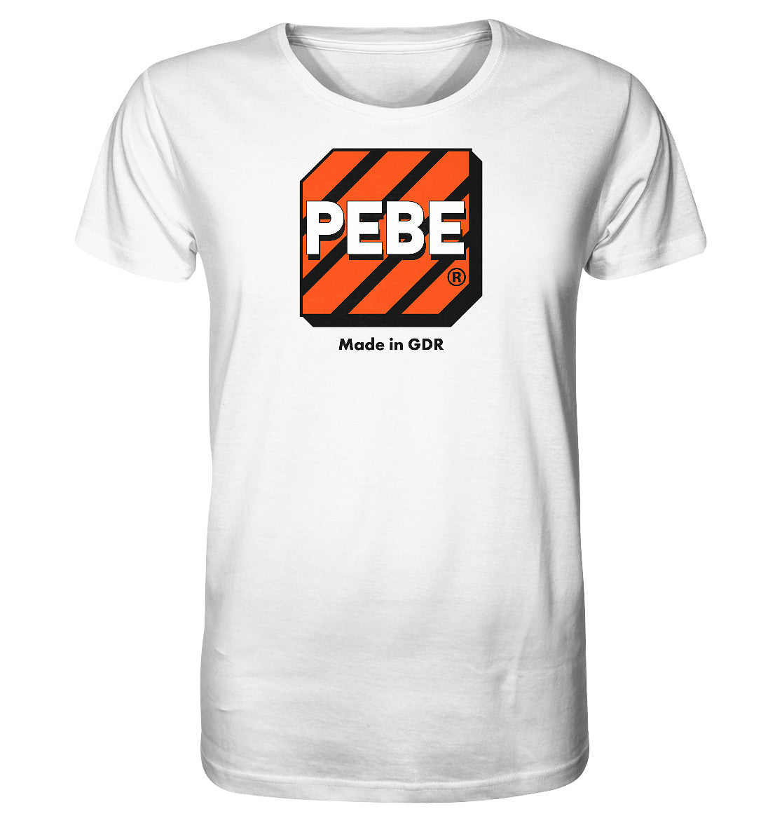 ORGANIC BIO SHIRT UNISEX • PEBE BAUKASTEN - MADE IN GDR