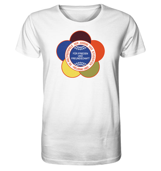 ORGANIC BIO SHIRT UNISEX • WELTFESTSPIELE DER JUGEND - HELSINKI 1962