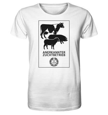 ORGANIC BIO SHIRT UNISEX • ANERKANNTER ZUCHTBETRIEB (ORIGINALSCHILD)