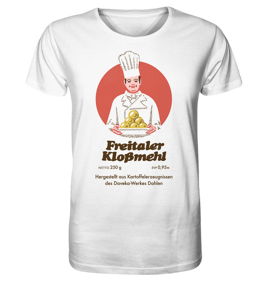 ORGANIC BIO SHIRT UNISEX • FREITALER KLOSSMEHL