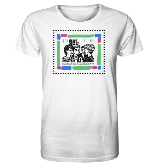 ORGANIC BIO SHIRT UNISEX • BRIEFMARKE - DEUTSCHLANDTREFFEN DER JUGEND