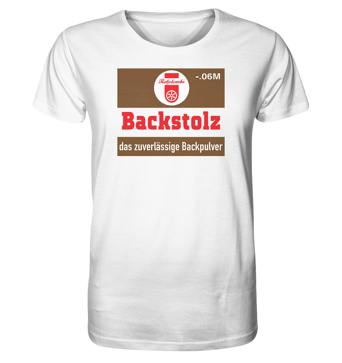 ORGANIC BIO SHIRT UNISEX • BACKSTOLZ BACKPULVER