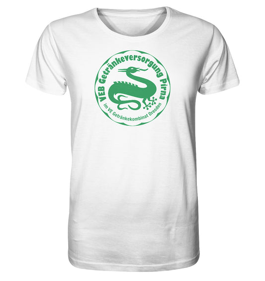 ORGANIC BIO SHIRT UNISEX • VEB GETRÄNKEVERSORGUNG PIRNA, KOMBINAT DRESDEN