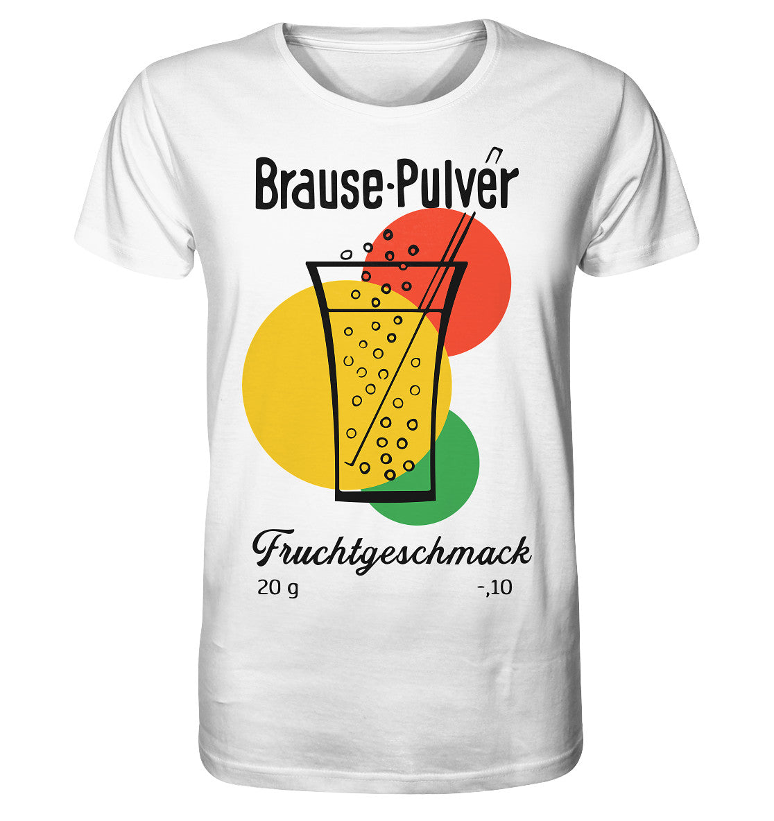 ORGANIC BIO SHIRT UNISEX • BRAUSE-PULVER FRUCHTGESCHMACK