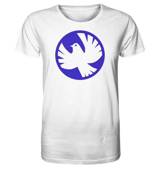 ORGANIC BIO SHIRT UNISEX • ROCK FÜR DEN FRIEDEN - TAUBE - hell