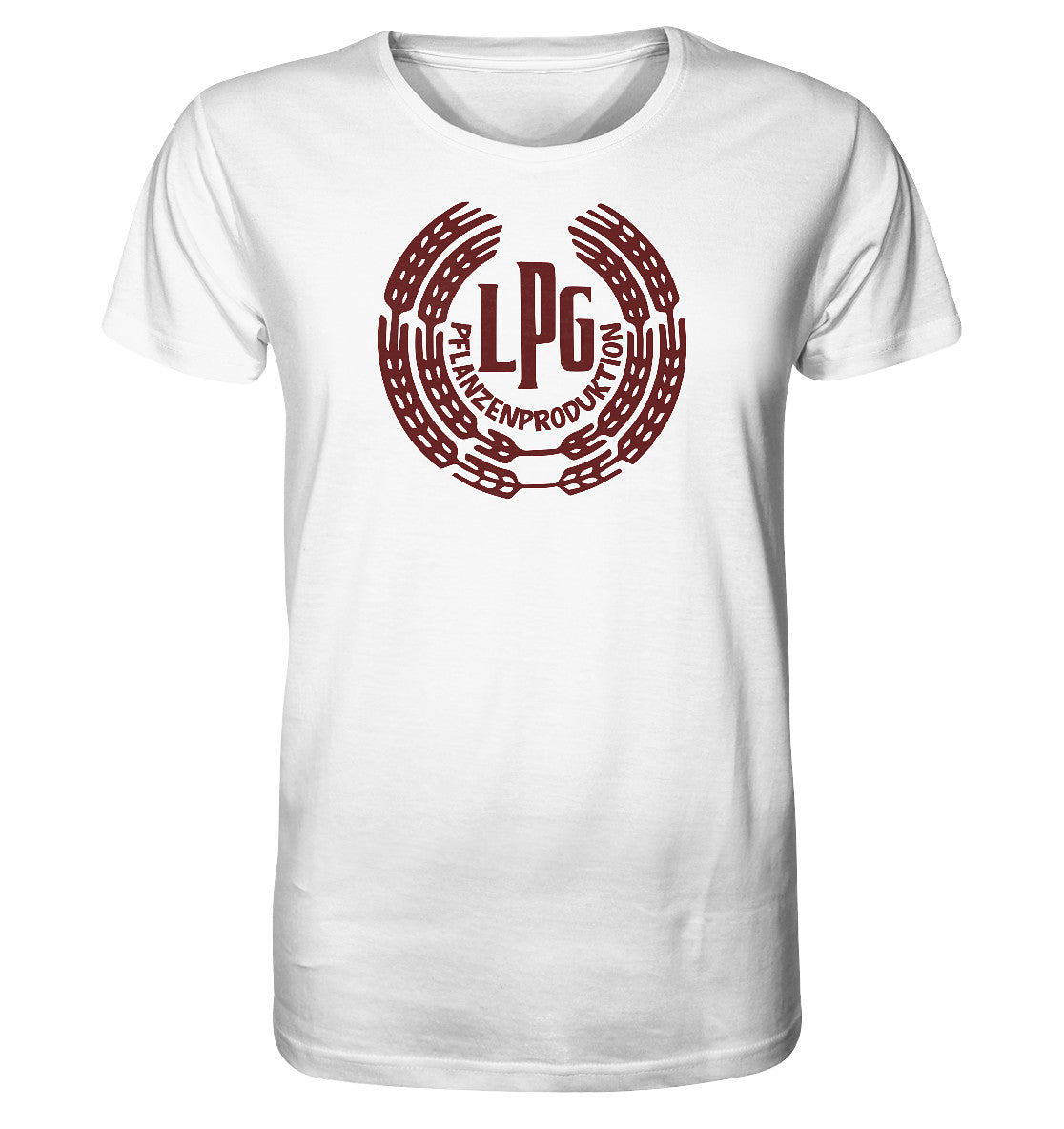 ORGANIC BIO SHIRT UNISEX • LPG PFLANZENPRODUKTION - HELL