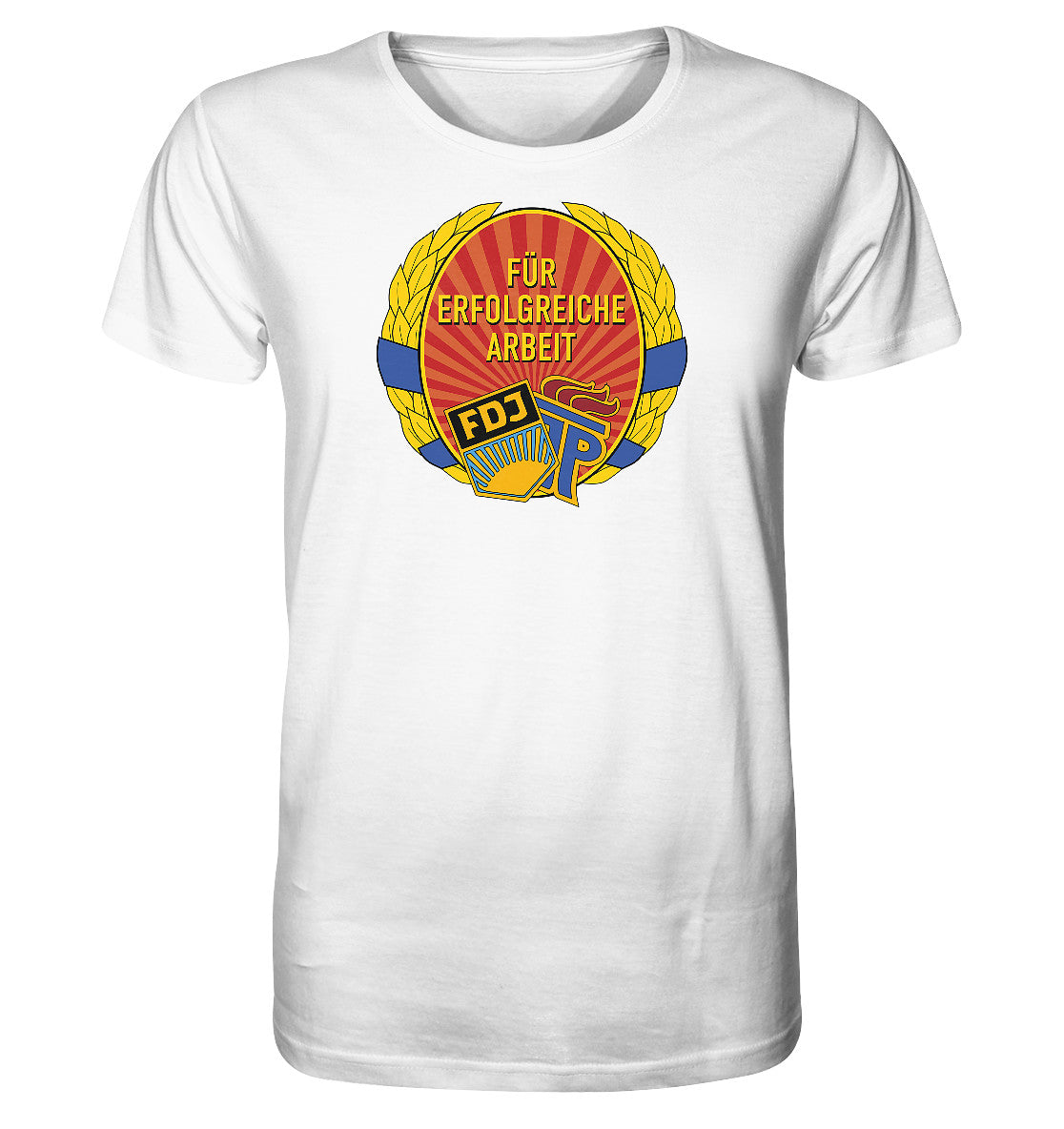 ORGANIC BIO SHIRT UNISEX • ABZEICHEN - FÜR ERFOLGREICHE ARBEIT
