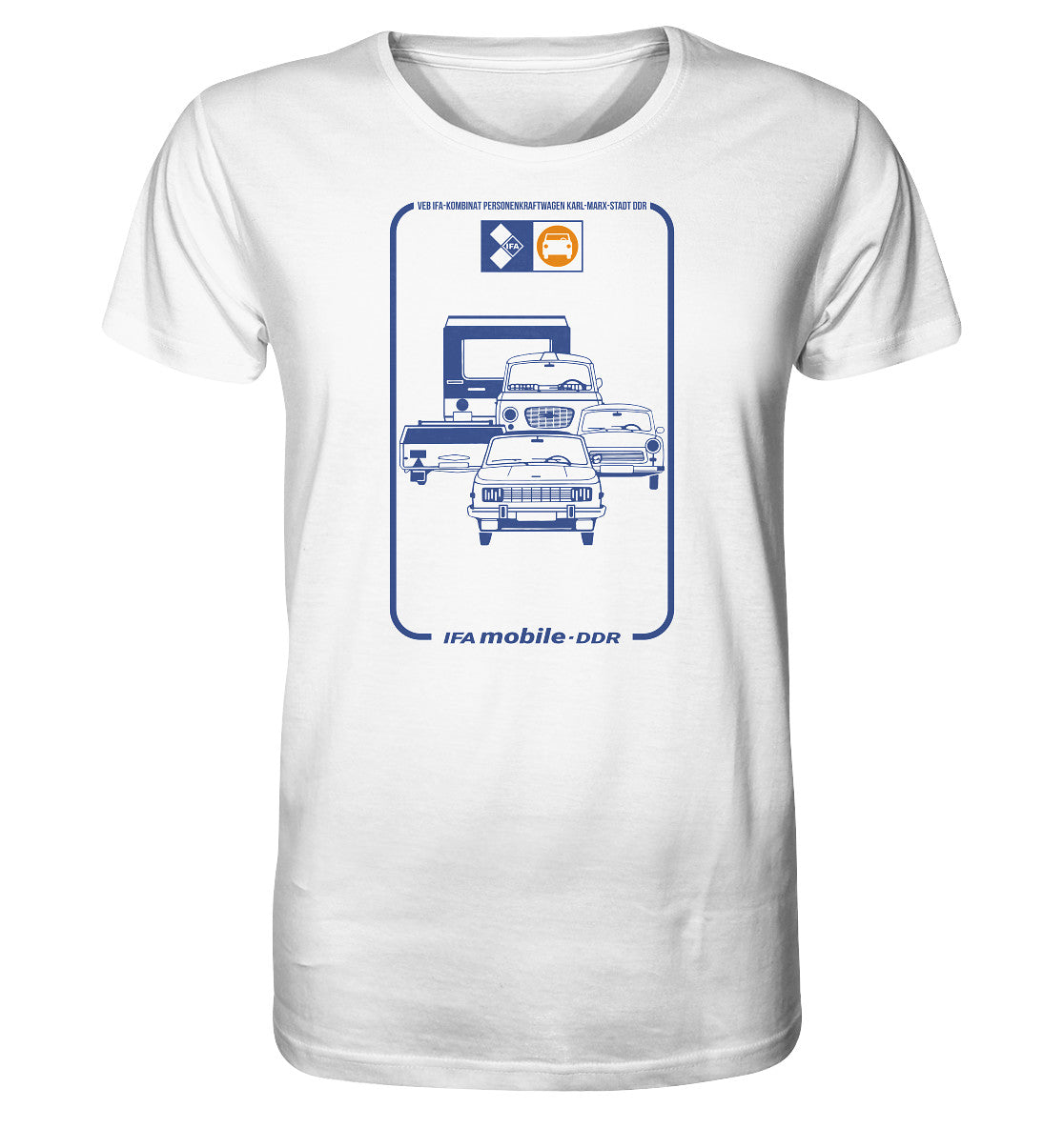 ORGANIC BIO SHIRT UNISEX • VEB IFA-KOMBINAT PKW KARL-MARX-STADT