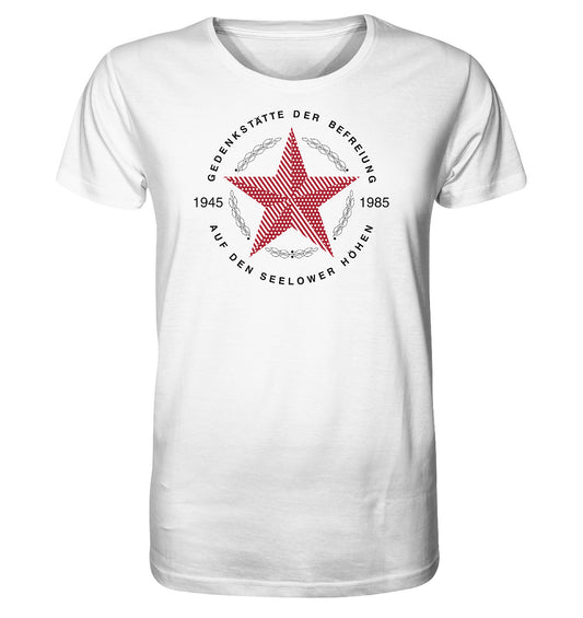 ORGANIC BIO SHIRT UNISEX • GEDENKSTÄTTE SEELOWER HÖHEN