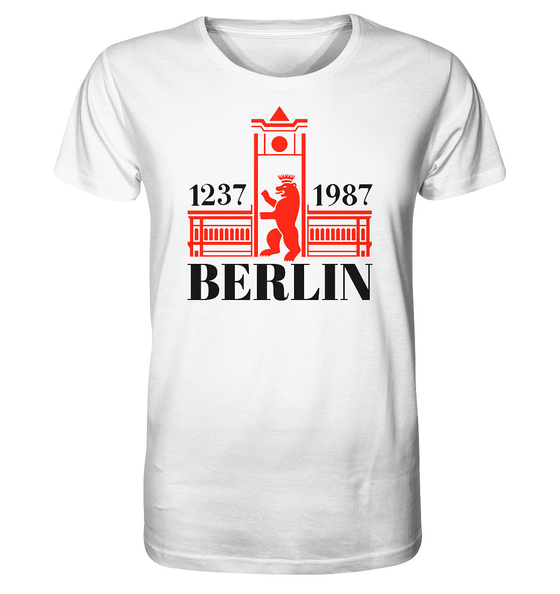 ORGANIC BIO SHIRT UNISEX • BERLIN 1237-1987