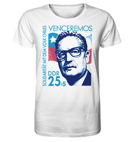 ORGANIC BIO SHIRT UNISEX • SOLIDARITÄT MIT CHILE