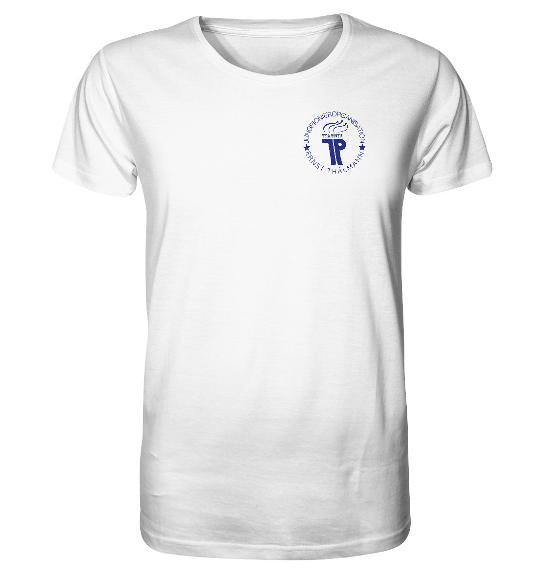 ORGANIC BIO SHIRT UNISEX • JUNGE PIONIERE - BRUST BADGE