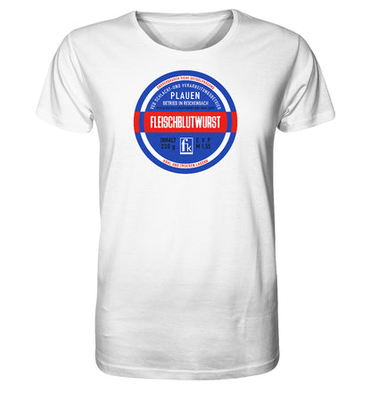 ORGANIC BIO SHIRT UNISEX • FLEISCHBLUTWURST KONSERVE - PLAUEN