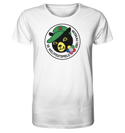 ORGANIC BIO SHIRT UNISEX • WELTFESTSPIELE, MOSKAU 1985
