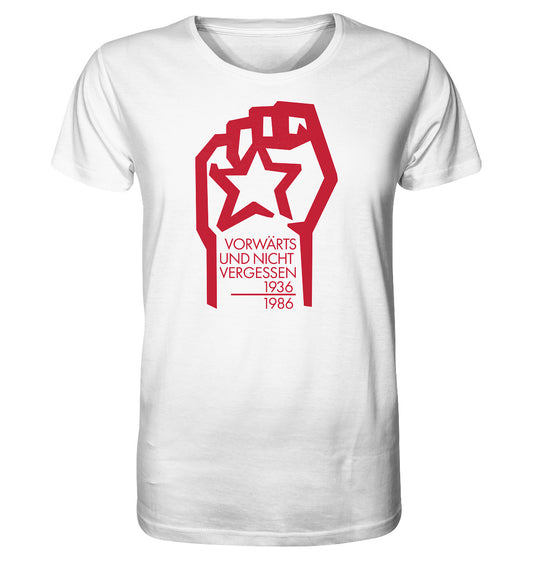 ORGANIC BIO SHIRT UNISEX • 1936-1986 SPANISCHER BÜRGERKRIEG