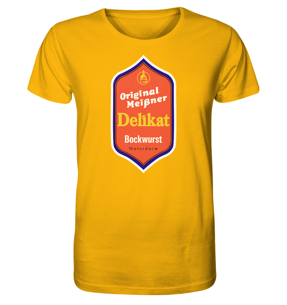 ORGANIC BIO SHIRT UNISEX • MEISSNER DELIKAT BOCKWURST