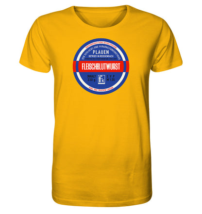 ORGANIC BIO SHIRT UNISEX • FLEISCHBLUTWURST KONSERVE - PLAUEN