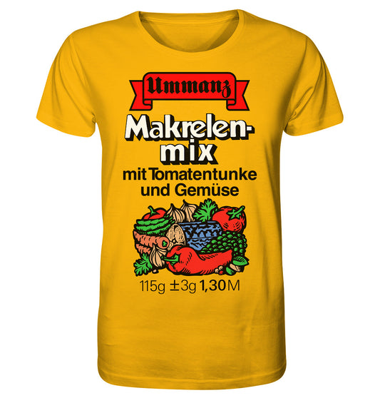 ORGANIC BIO SHIRT UNISEX • UMMANZ - MAKRELENMIX