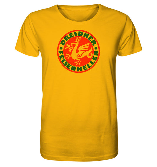 ORGANIC BIO SHIRT UNISEX • VEB DRESDNER FELSENKELLER - BIERDECKEL