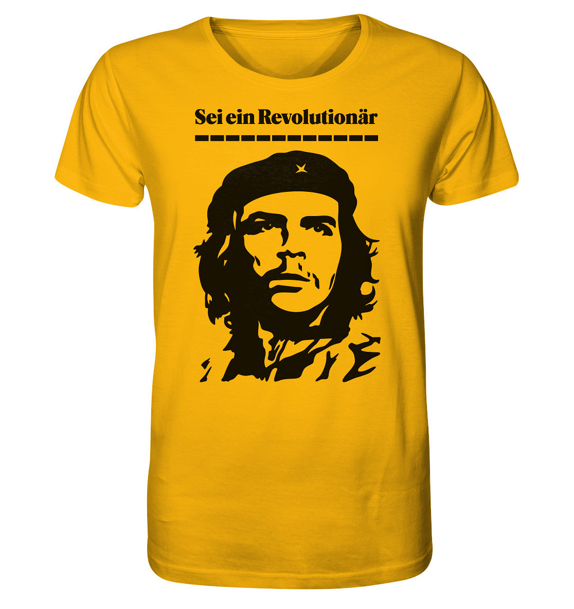 ORGANIC BIO SHIRT UNISEX • SEI EIN REVOLUTIONÄR - CHE GUEVARA (DDR ORIGINAL-PLAKAT)