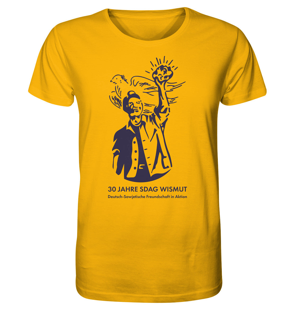 ORGANIC BIO SHIRT UNISEX • 30 JAHRE SDAG WISMUT