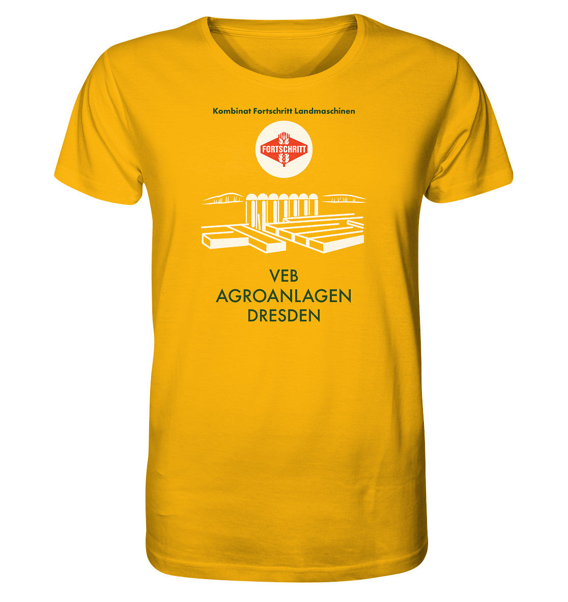 ORGANIC BIO SHIRT UNISEX • VEB AGROANLAGEN DRESDEN