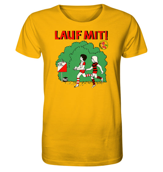 ORGANIC BIO SHIRT UNISEX • LAUF MIT - BLEIB FIT (DFF)