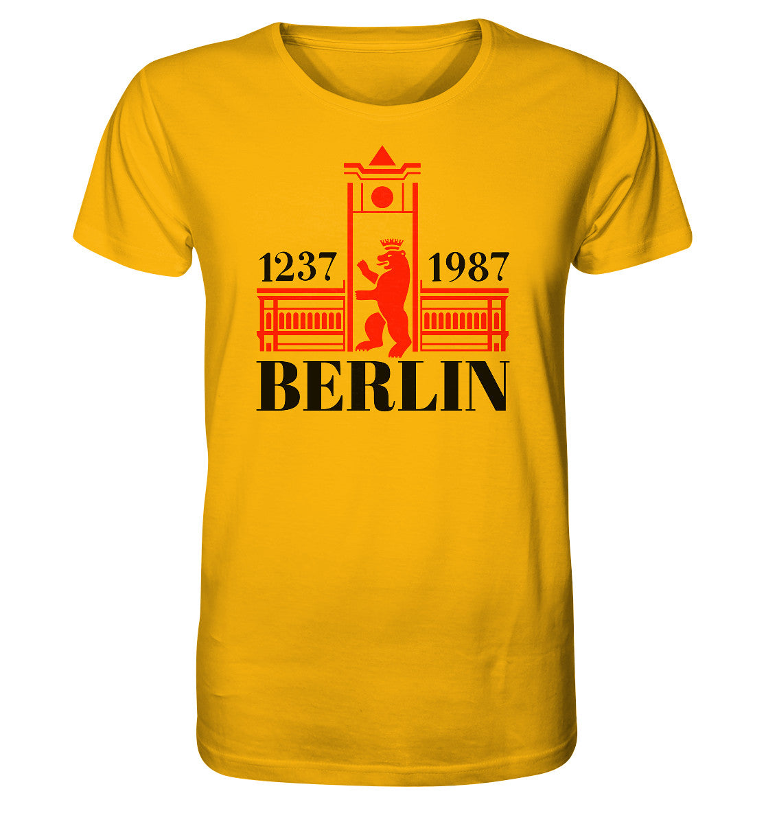 ORGANIC BIO SHIRT UNISEX • BERLIN 1237-1987