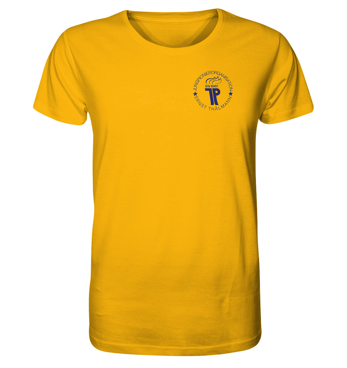 ORGANIC BIO SHIRT UNISEX • JUNGE PIONIERE - BRUST BADGE