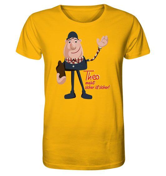 ORGANIC BIO SHIRT UNISEX • ARBEITSSCHUTZ THEO - SICHER IST SICHER