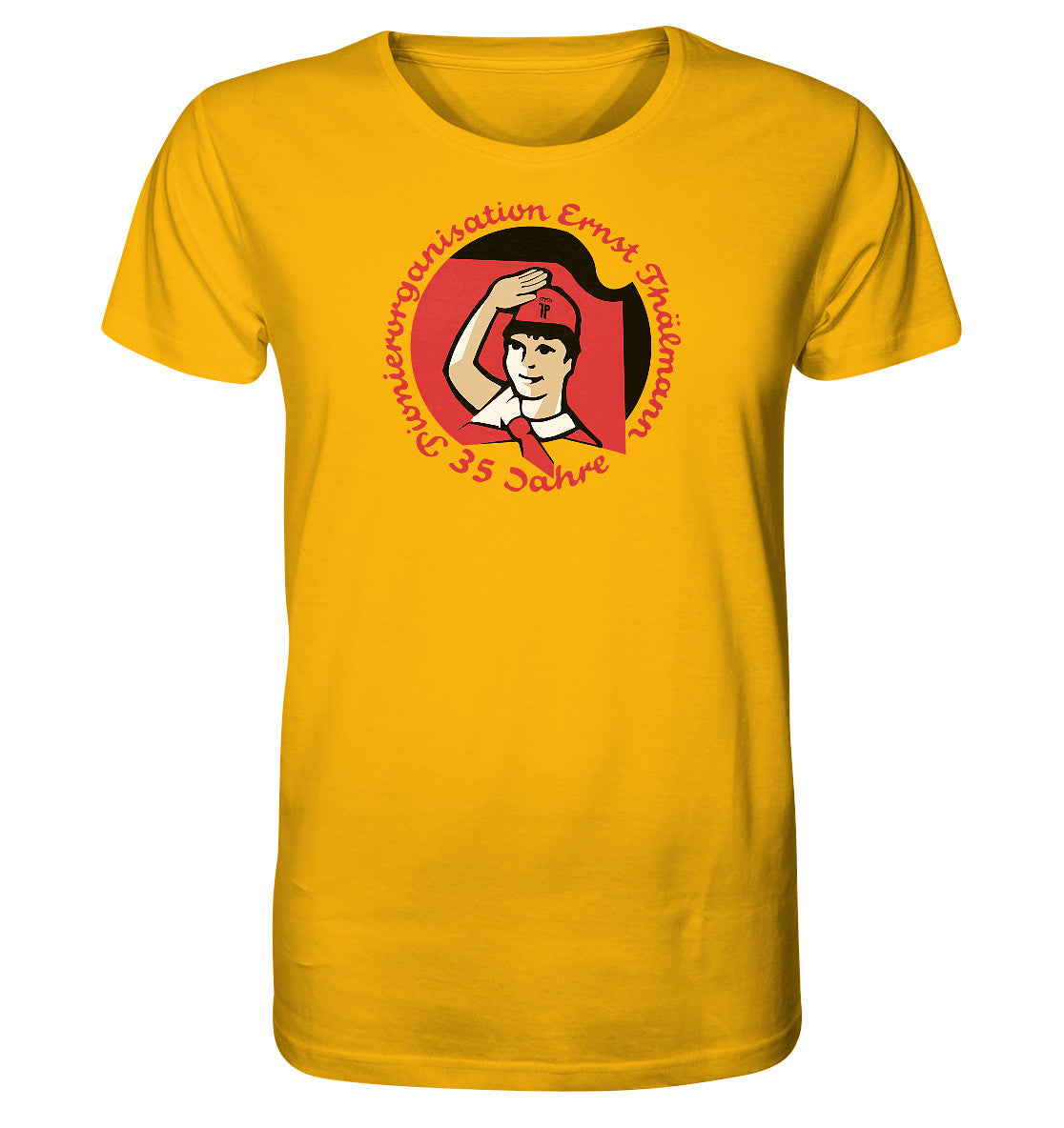 ORGANIC BIO SHIRT UNISEX • 35 JAHRE PIONIERORGANISATION ERNST THÄLMANN