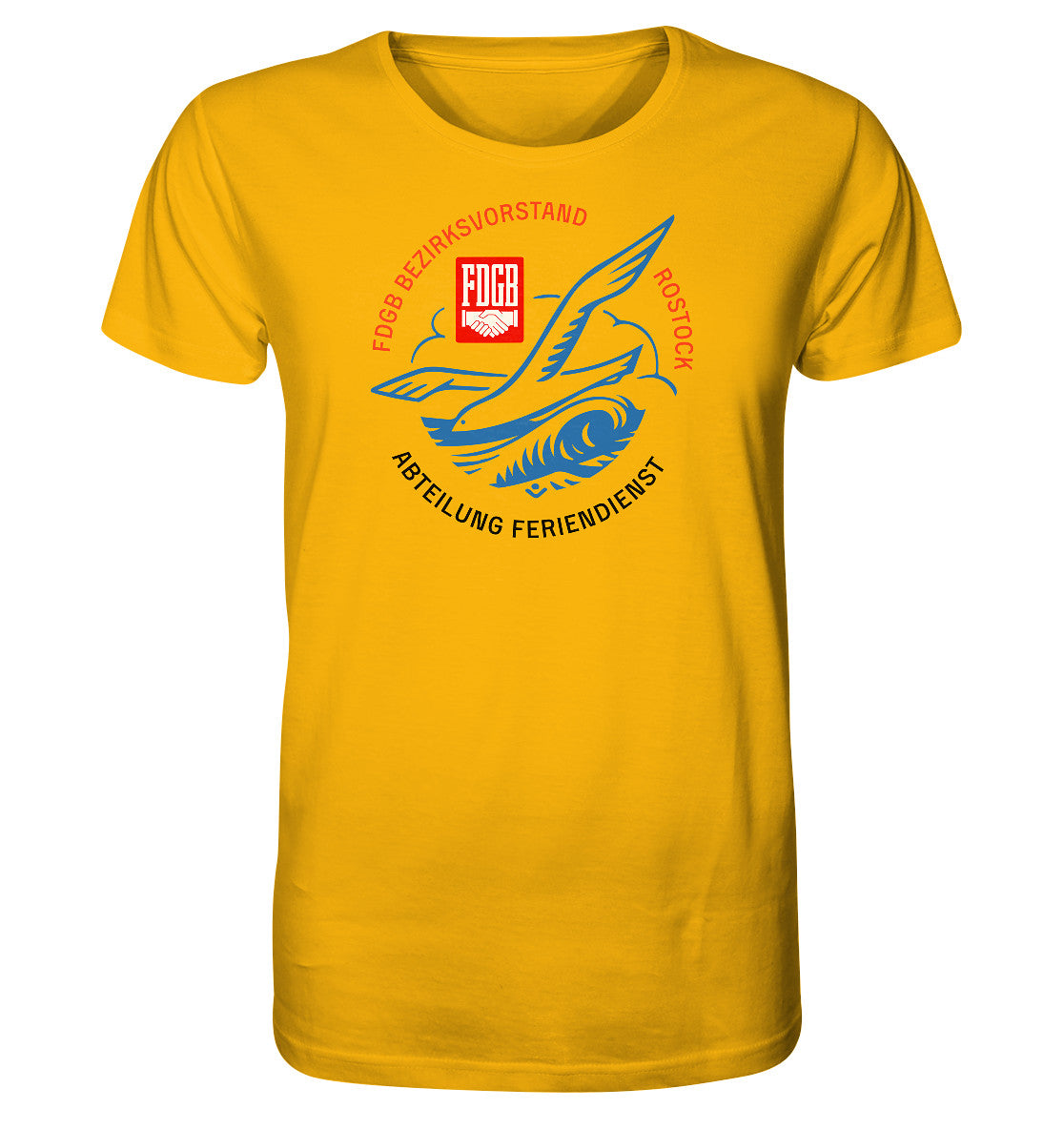 ORGANIC BIO SHIRT UNISEX • FDGB FERIENDIENST ROSTOCK