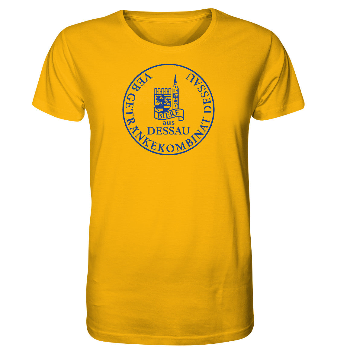 ORGANIC BIO SHIRT UNISEX • VEB GETRÄNKEKOMBINAT DESSAU BIERE