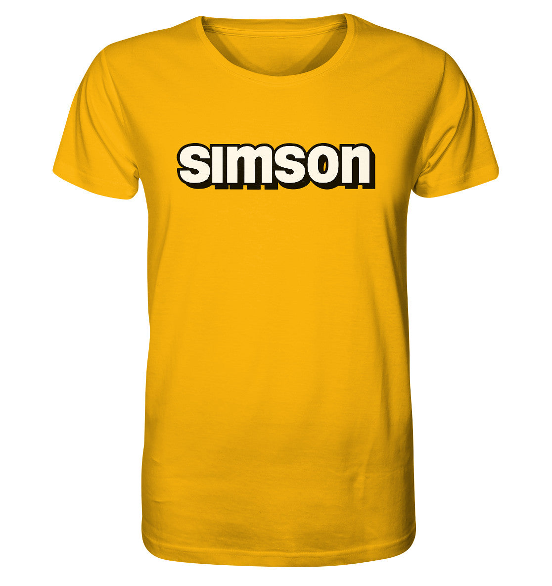 ORGANIC BIO SHIRT UNISEX • SIMSON - SCHRIFTZUG