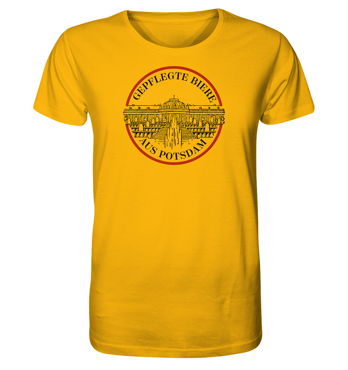 ORGANIC BIO SHIRT UNISEX • GEPFLEGTE BIERE AUS POTSDAM