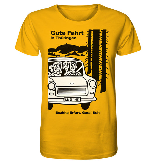 ORGANIC BIO SHIRT UNISEX • GUTE FAHRT IN THÜRINGEN