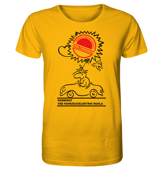 ORGANIC BIO SHIRT UNISEX • AKA ELEKTRIK - VEB FAHRZEUGELEKTRIK RUHLA