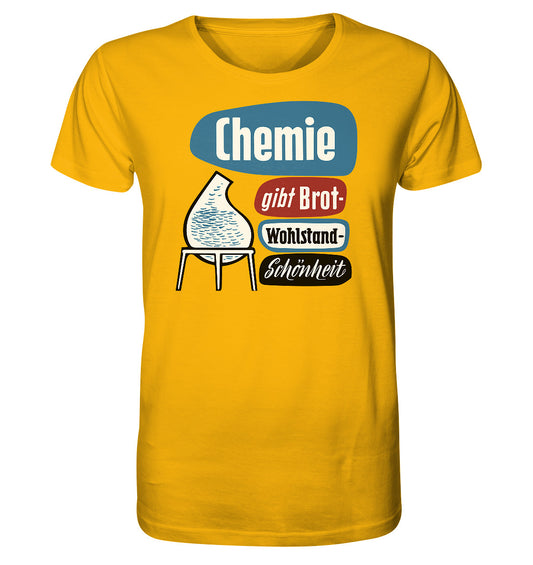 ORGANIC BIO SHIRT UNISEX • CHEMIE GIBT BROT - LEUNA-WERKE