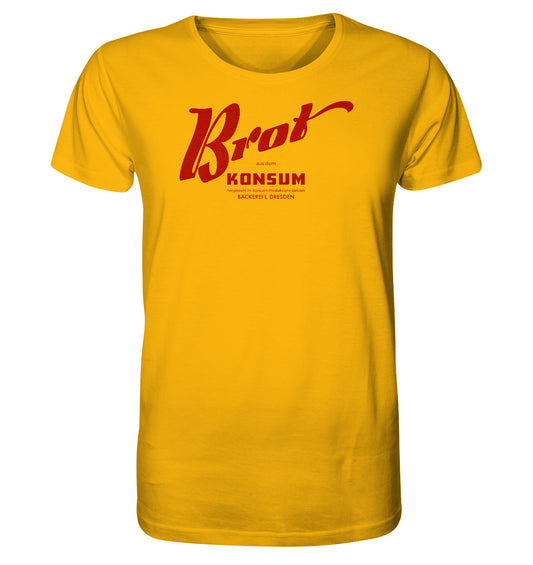 ORGANIC BIO SHIRT UNISEX • BROT AUS DEM KONSUM, PRODUKTION DRESDEN