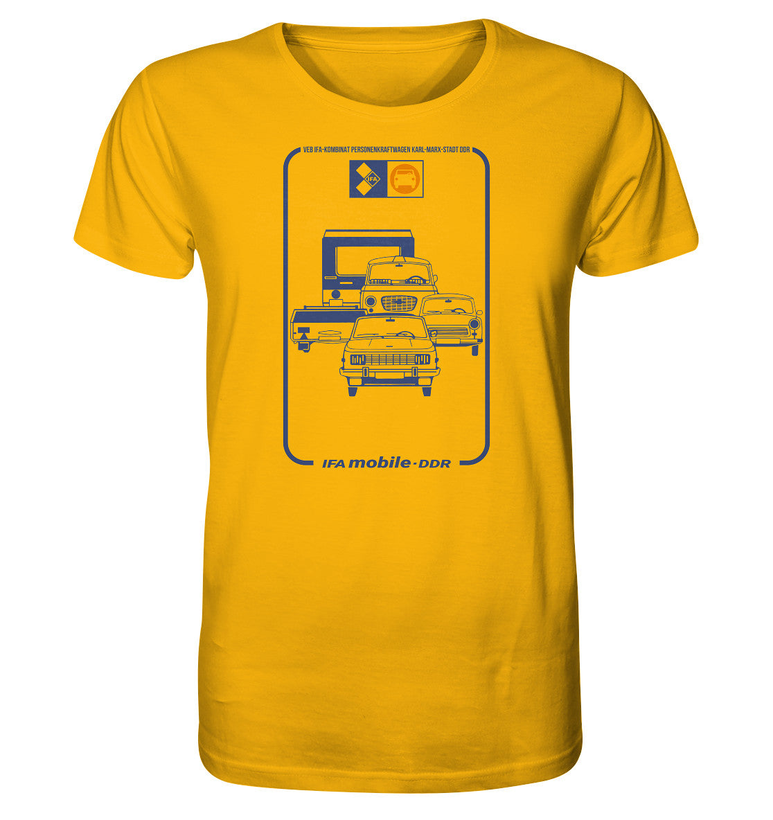 ORGANIC BIO SHIRT UNISEX • VEB IFA-KOMBINAT PKW KARL-MARX-STADT
