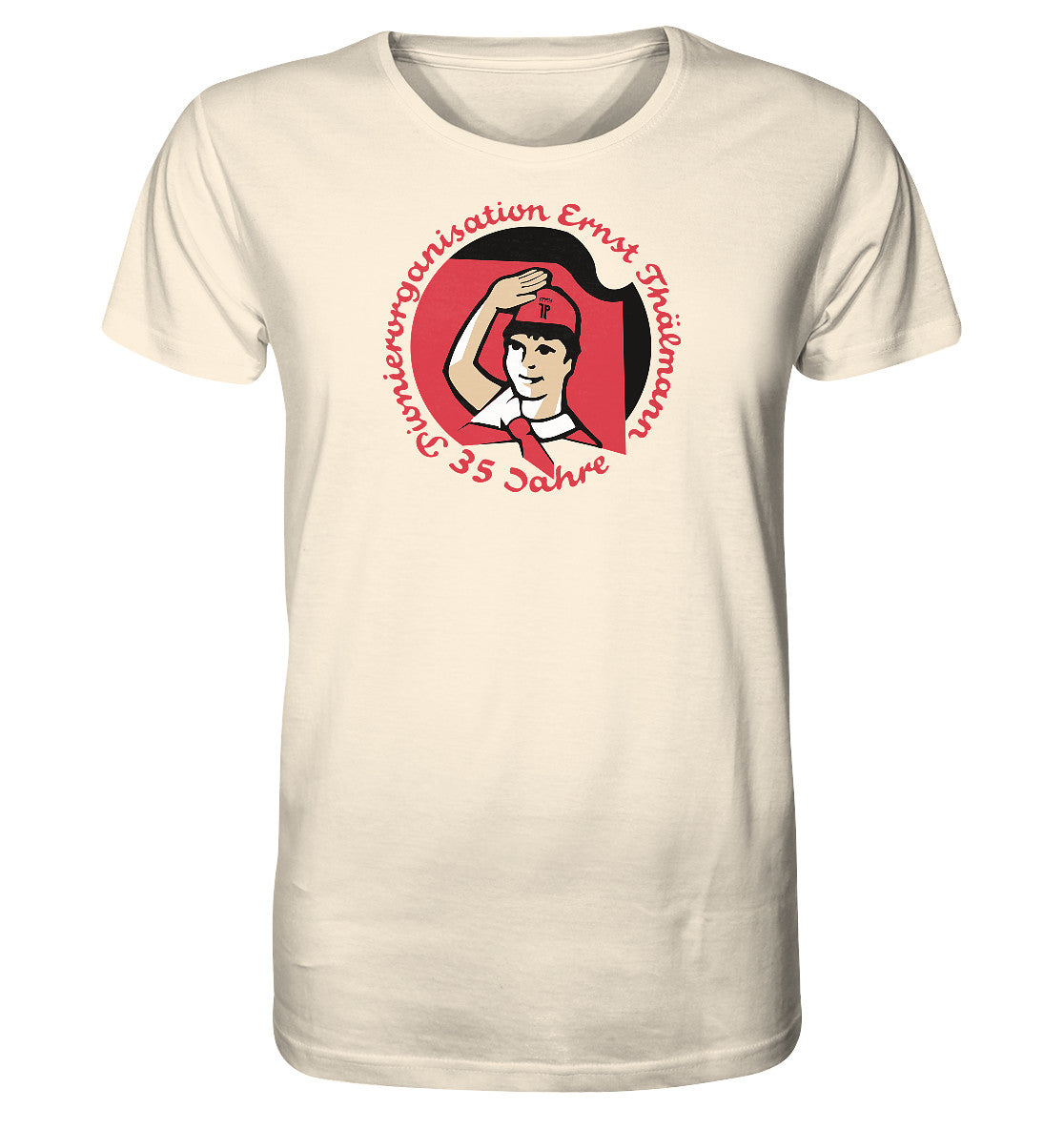 ORGANIC BIO SHIRT UNISEX • 35 JAHRE PIONIERORGANISATION ERNST THÄLMANN