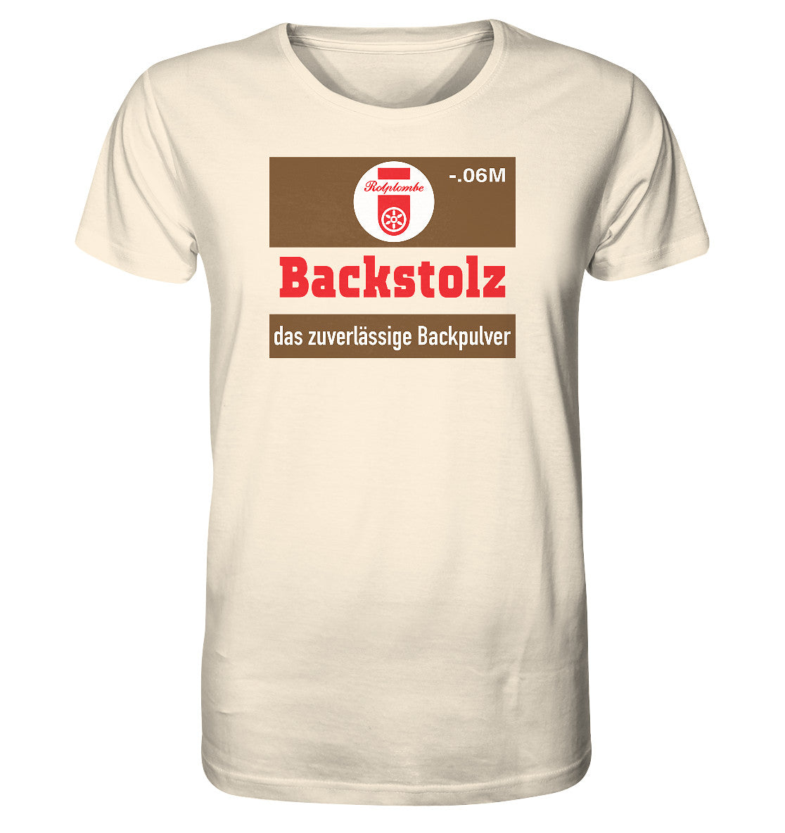 ORGANIC BIO SHIRT UNISEX • BACKSTOLZ BACKPULVER
