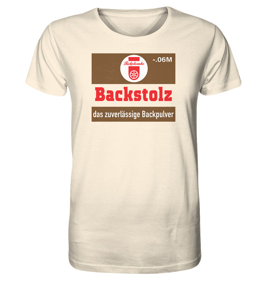 ORGANIC BIO SHIRT UNISEX • BACKSTOLZ BACKPULVER
