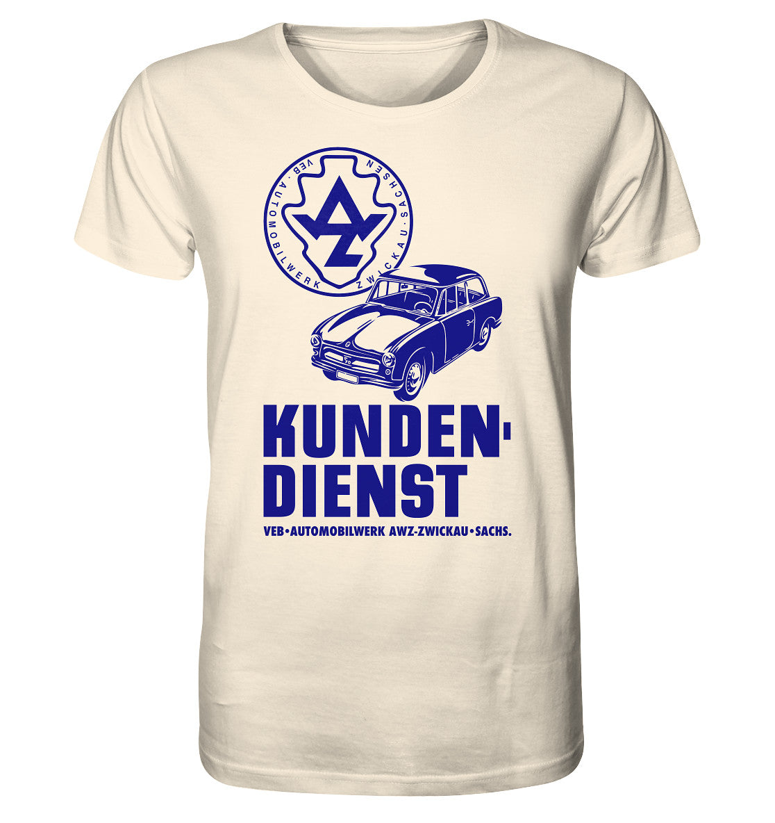 ORGANIC BIO SHIRT UNISEX • P70 KUNDENDIENST VEB AWZ ZWICKAU