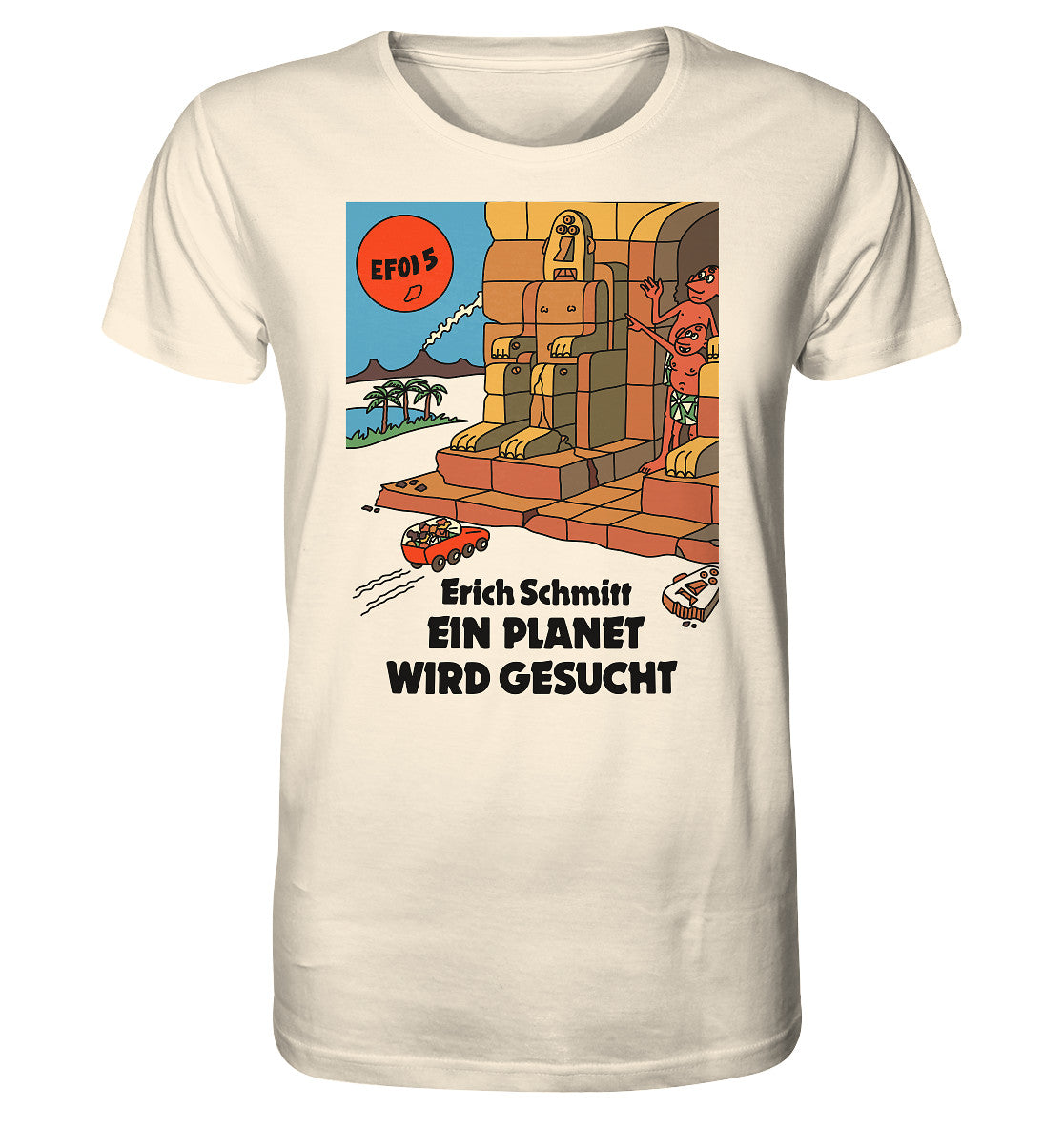 ORGANIC BIO SHIRT UNISEX • ERICH SCHMITT - EIN PLANET WIRD GESUCHT