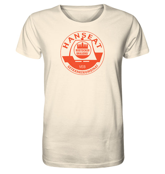 ORGANIC BIO SHIRT UNISEX • HANSEAT ROSTOCKER BRAUEREI VEB