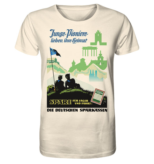 ORGANIC BIO SHIRT UNISEX • JUNGE PIONIERE LIEBEN IHRE HEIMAT