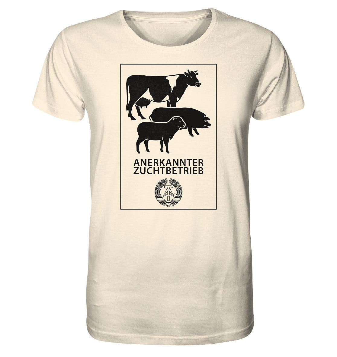 ORGANIC BIO SHIRT UNISEX • ANERKANNTER ZUCHTBETRIEB (ORIGINALSCHILD)